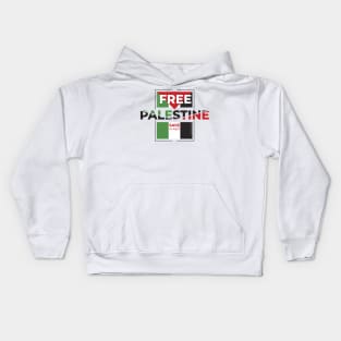 Free Palestine Kids Hoodie